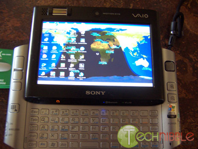 Technician on The Sony Vaio Ux180p Micro Pc At My Doorstep   Technibble