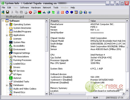 System Info