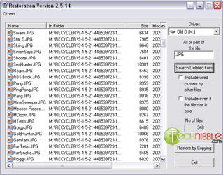 Restoration: Recover Accidentally Deleted Files