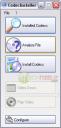 Codec Installer: Main Page
