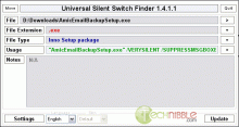 Universal Silent Switch Finder