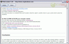 WhoCrashed - Windows Crash Dump Analyzer WhoCrashed - Windows Crash Dump Analyzer