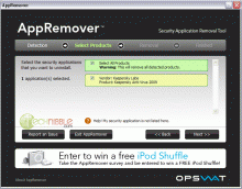 AppRemover - Remove Security Products
