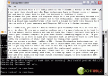 Damaged docx2txt