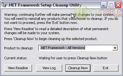 NET Framework Cleanup Utility