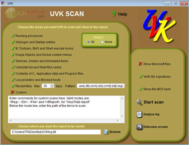 Ultra Virus Killer Scan