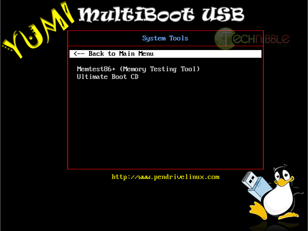 YUMI - Multiboot USB Bootloader