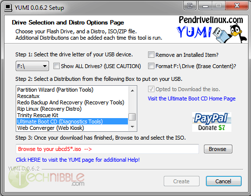 YUMI - Multiboot USB Interface