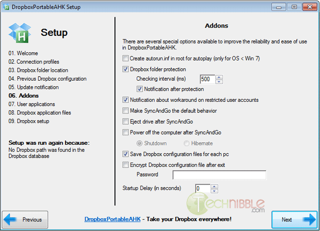 DropBox Portable