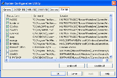 MSConfig Greyed Out