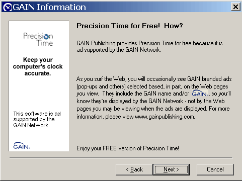 Precision Time Installation Page 1