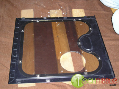 Cutting Fan Holes in the Case