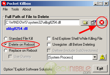 Killbox: Delete on Reboot