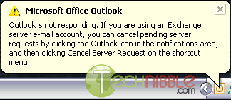 Outlook Not Responding