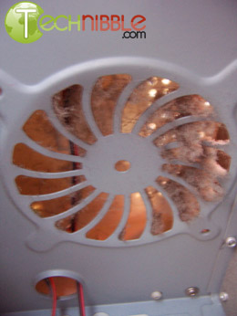 Cleaning the front Fan Grill