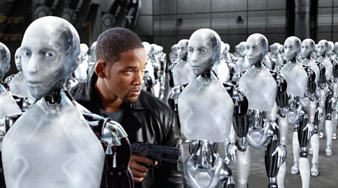 i Robot: This movie was definitely about a DDOS