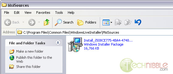 MSN Live Messenger Stand Alone Installer