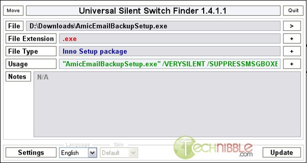 Universal Silent Switch Finder