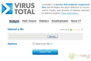 VirusTotal.com - Online Virus Scanner - Technibble