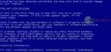 BSOD IRQL_NOT_LESS_OR_EQUAL