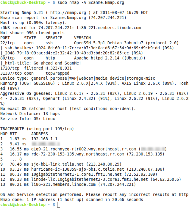 nmap