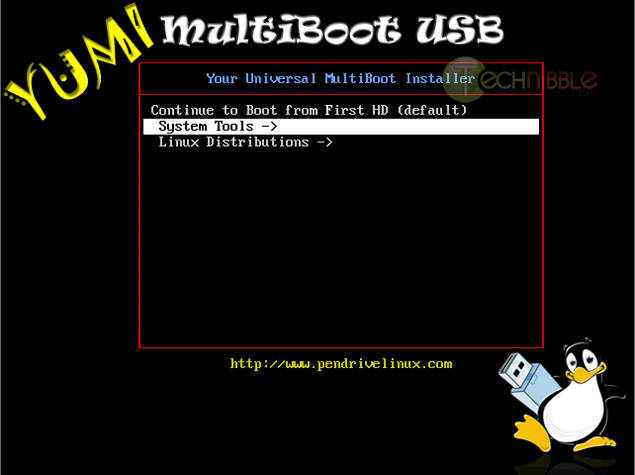 YUMI - Multiboot USB Bootloader