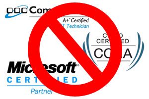 Why Techs Shouldnt Get Certified