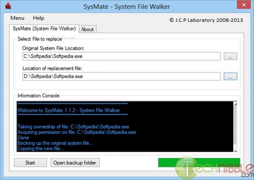 SysMate - System File Walker 1
