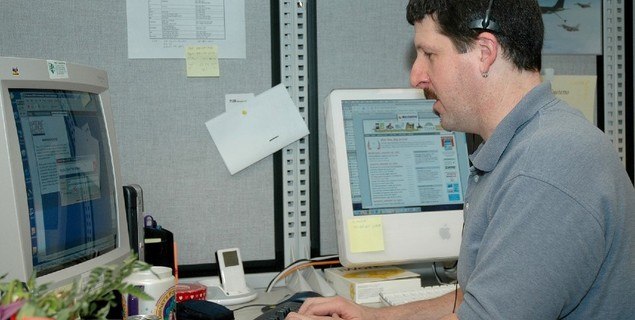 Old school computer and networking technician | Managed Services Strategy