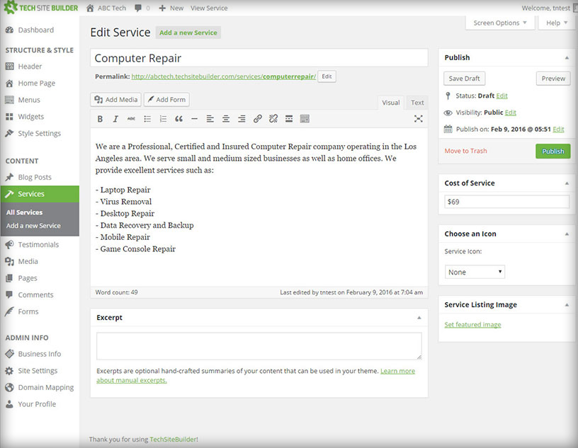 techsitebuilder-services