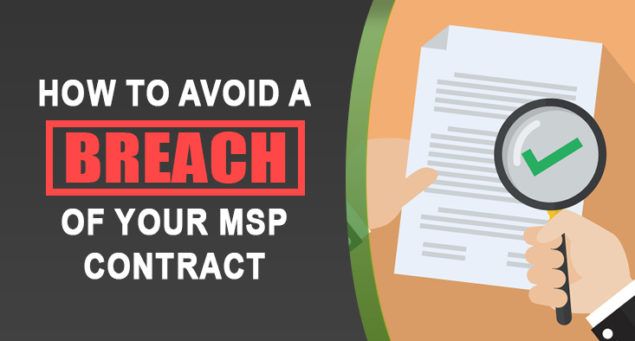 breach-msp-contract MSP Contract