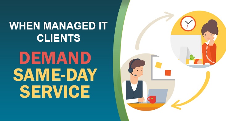 When Managed IT Clients Demand Same-Day Service