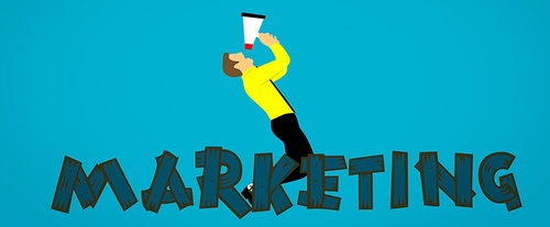 screaming in megaphone illustration