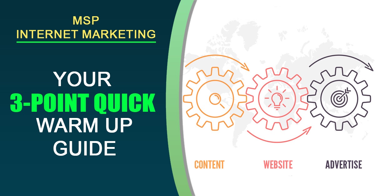Starting A Computer Repair Business Msp Internet Marketing Your 3 Point Quick Warm Up Guide