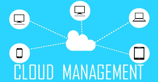 Illustration of cloud linked to computing devices | MSP Offerings