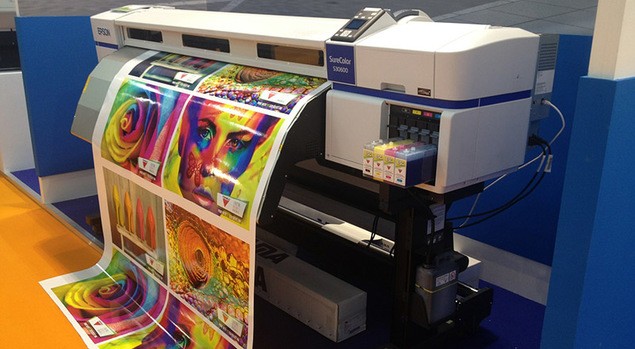 Large industrial color printer | Managed Print Services