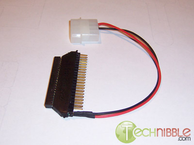 A Laptop to Desktop Harddrive Converter